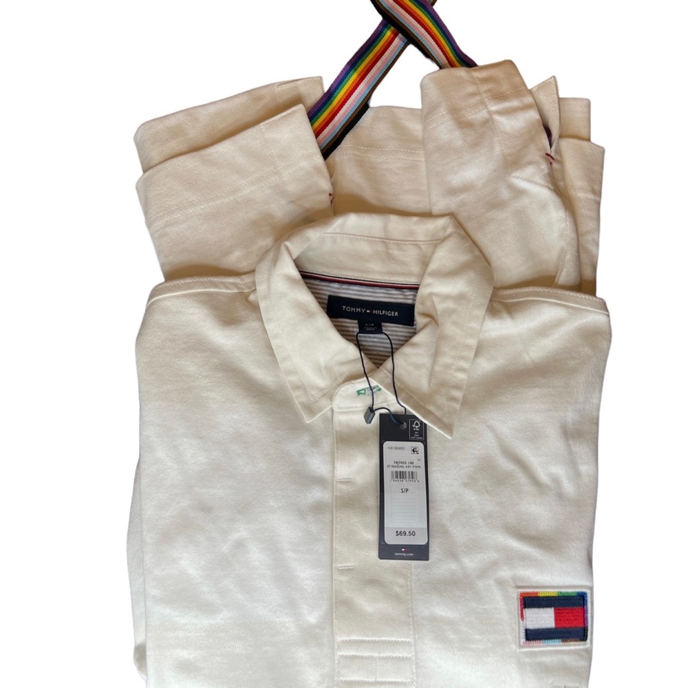 Tommy Hilfiger Pride Short Sleeve Polo NWT Size S